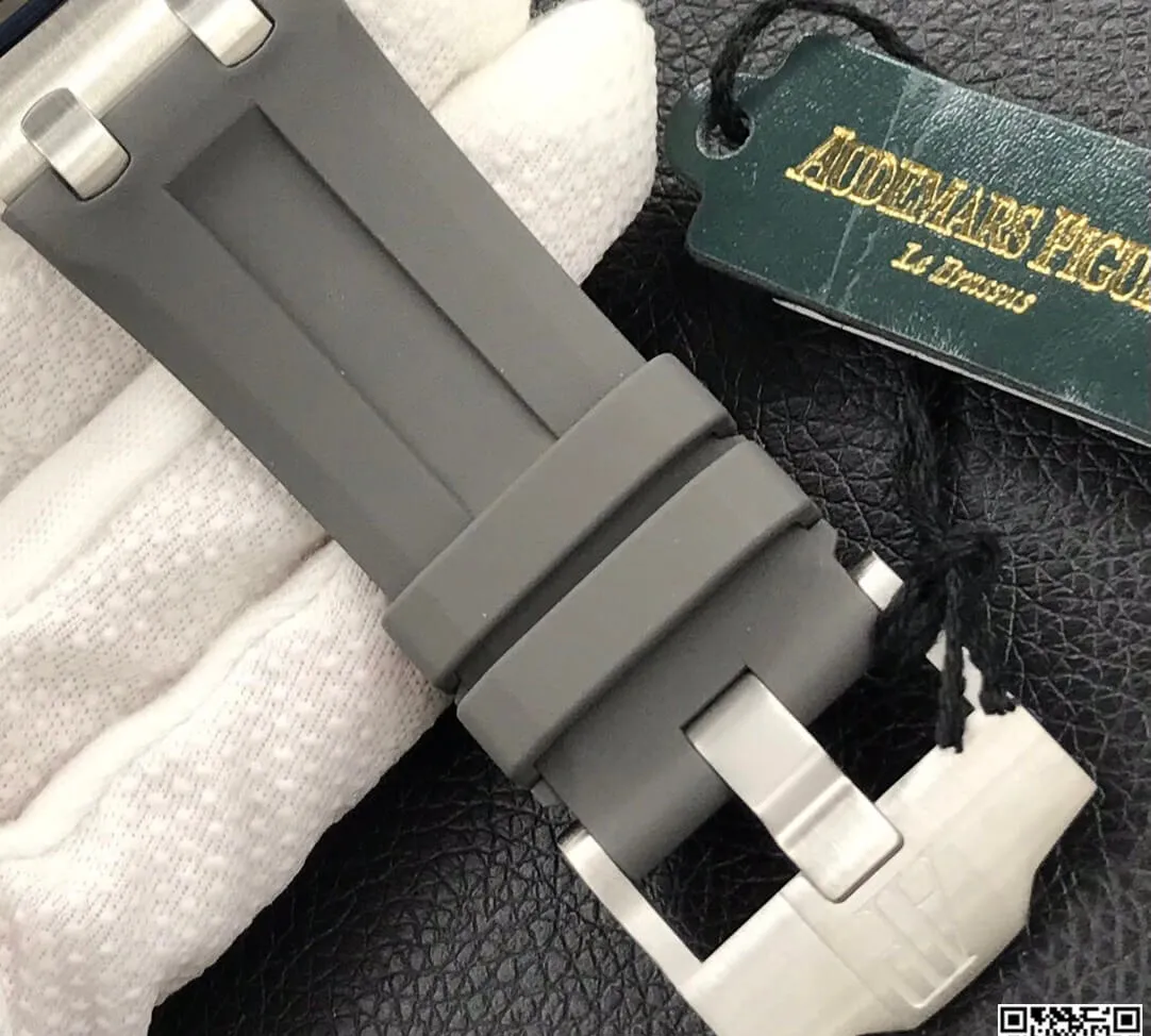 Audemars Piguet Royal Oak Offshore 15720ST.OO.A009CA.01 BF Factory 1:1 Best Edition Replica Watch Rubber Strap